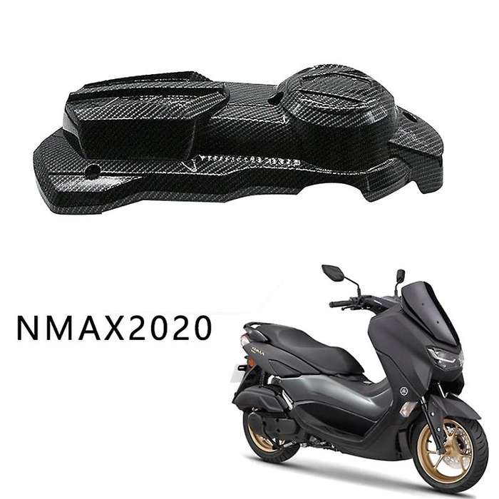 Motorcycle Carbon Fiber Clutch Protection Cover Side Drive Case Guard Trim for NMAX155 NMAX 155 2020