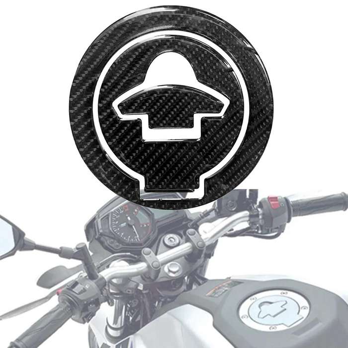 Motorcycle Carbon Fiber Fuel Tank Cover Sticker Decal for YZF-R3 R25 R15 MT-03 Gas Cap Protection St