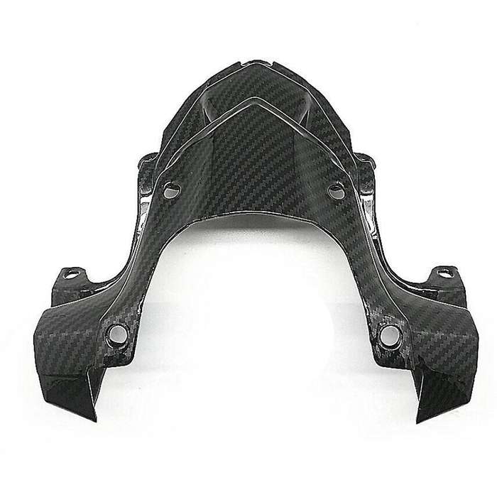Motorcycle Carbon Fiber Front Fairing Aerodynamic Headlight Upper Top Cover Beak Nose for Z900 2017-
