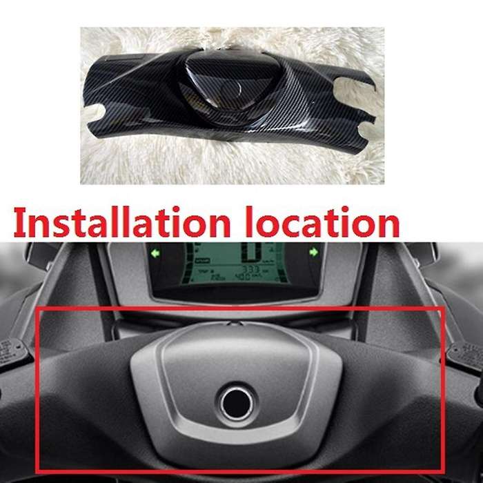 Motorcycle Carbon Fiber Front Mask Cover Front Head Guard Shell Protector for 125 S125 2018-2020 Acc