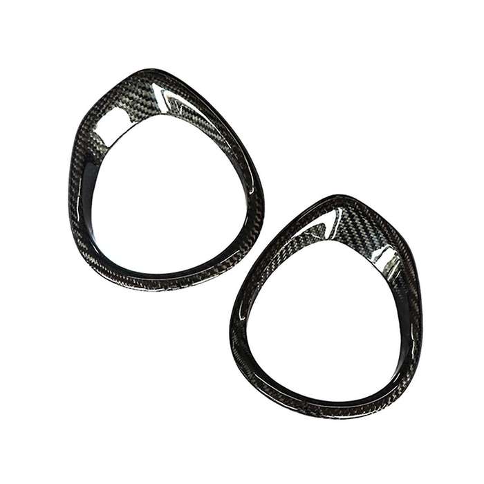 Motorcycle Carbon Fiber Speedometer & Tachometer Ring Cover Trim for TMAX 530 2017 2018 2019 TMAX 56