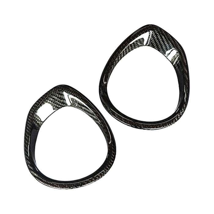 Motorcycle Carbon Fiber Speedometer & Tachometer Ring Cover Trim for TMAX 530 2017 2018 2019 TMAX 56