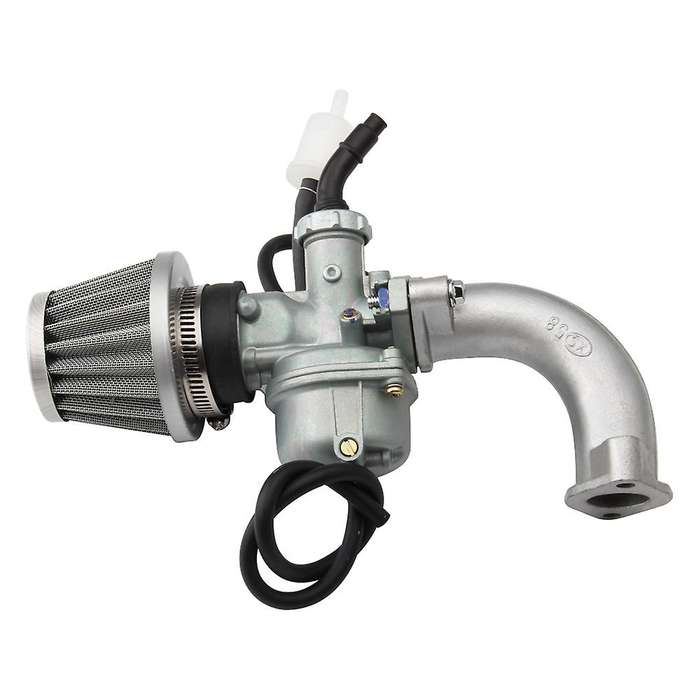 Motorcycle Carburetor Suitable for ATV 110Cc 125Cc PZ22 22mm Carburetor Intake Pipe Air Filter
