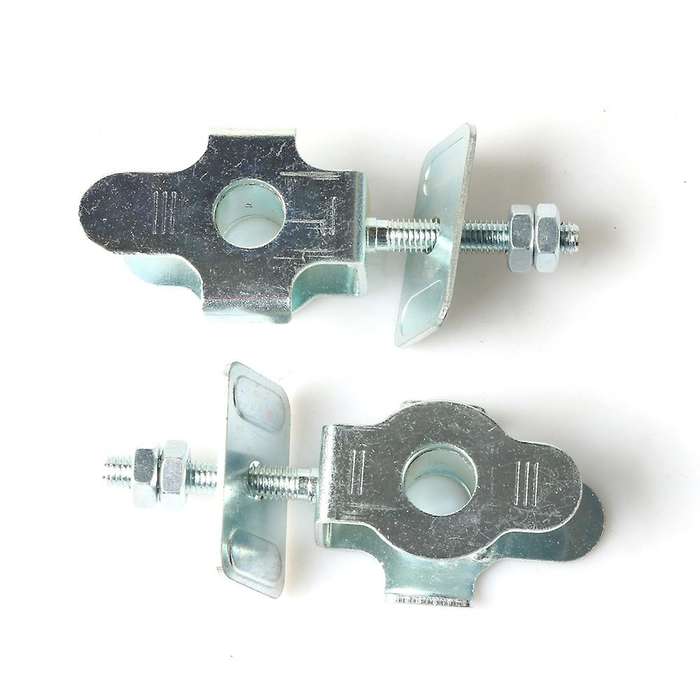 Motorcycle Chain Puller Plate Nut for FZ16 FZ 16 YS150 Rear Wheel Chain Sprocket Tensioner Adjuster