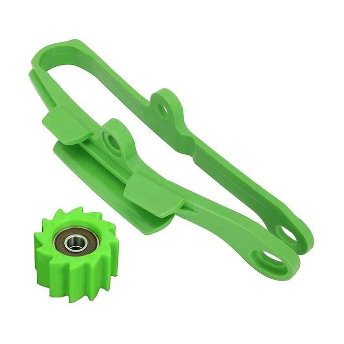 Motorcycle Chain Slider Swingarm Guide Lower Roller for KXF250 KXF450 2009-2016-Green