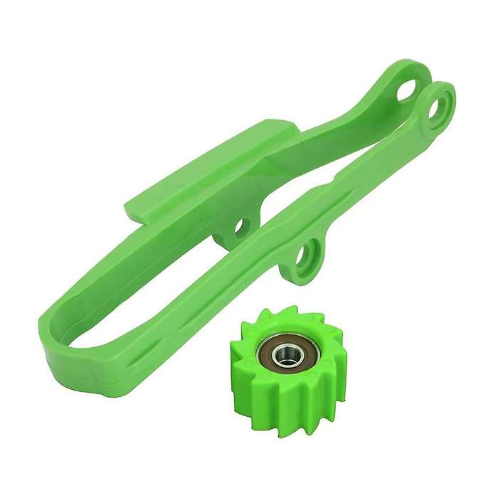 Motorcycle Chain Slider Swingarm Guide Lower Roller for KXF250 KXF450 2009-2016-Green