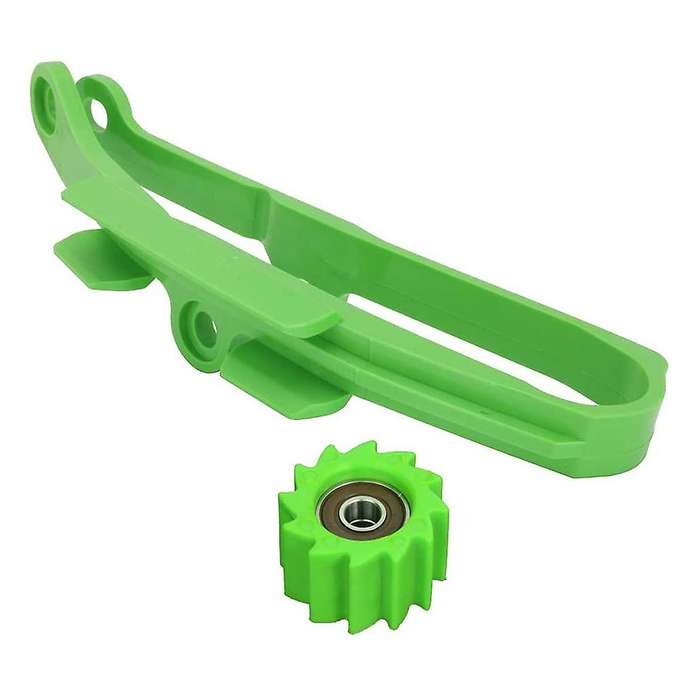 Motorcycle Chain Slider Swingarm Guide Lower Roller for KXF250 KXF450 2009-2016-Green