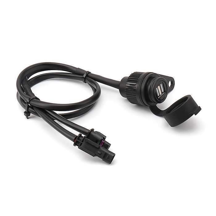 Motorcycle Charger Adapter Power Supply Socket USB Dual Port for F650GS F750GS F700GS F850GS F800GS