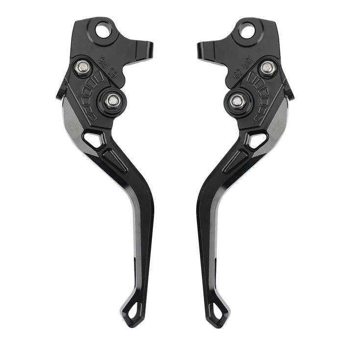 Motorcycle Clutch Levers Brake Levers for YZF-R125 YZF R125 2008-2011(Black)