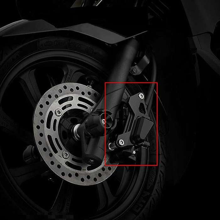 Motorcycle CNC Aluminum Front Disc Caliper Brakecaliper Brake Guard Protector Cover for 125 150 PCX1