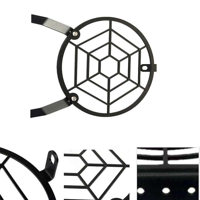 Motorcycle CNC Headlight Grill Cover Head Light Protection HeadLamp Guard for DL250 250
