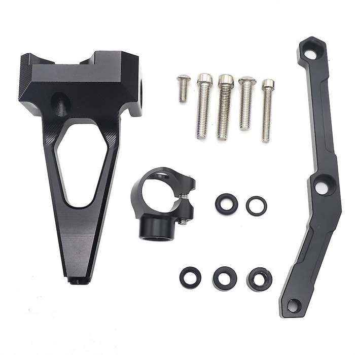 Motorcycle CNC Steering Damper Bracket Stabilizer Kit for MT09 MT-09 MT FZ 09 2013-2017