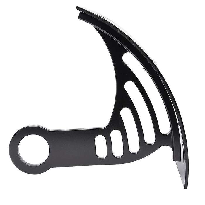 Motorcycle Curved License Plate Bracket for YZF-R6 YZF R6 2006-2012 Side Mount License Plate Holder,