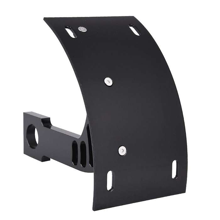 Motorcycle Curved License Plate Bracket for ZXR600 6R 7R 9R 12R 14R Side Mount License Plate Holder,