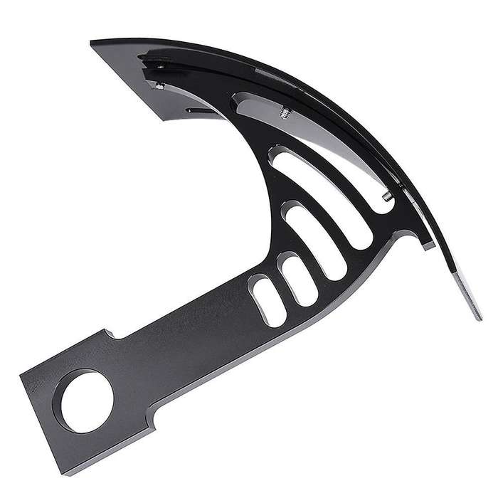 Motorcycle Curved License Plate Bracket for ZXR600 6R 7R 9R 12R 14R Side Mount License Plate Holder,
