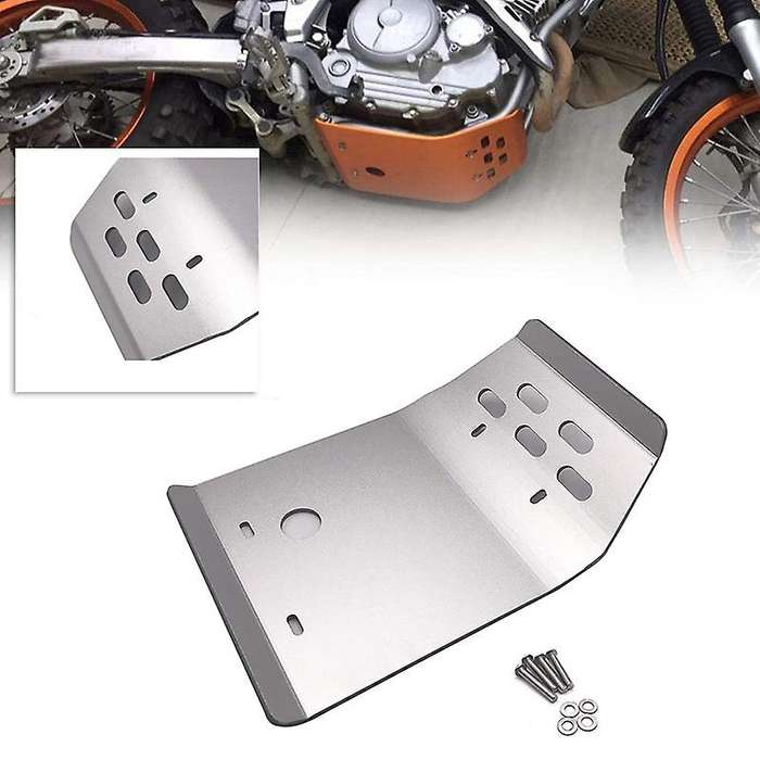 Motorcycle Engine Guard Cover Skid Plate for Serow XT250 Tricker XG250 Motorcycle Accessories(Silver