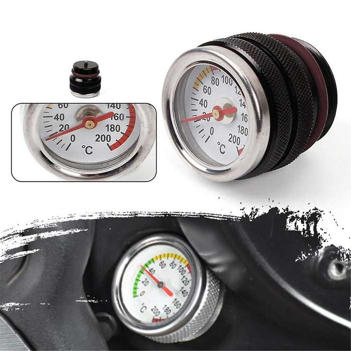 Motorcycle Engine Oil Temperature Gauge Oil Gauge for W650 W400 W800 1987-1998 Motorcycle Parts