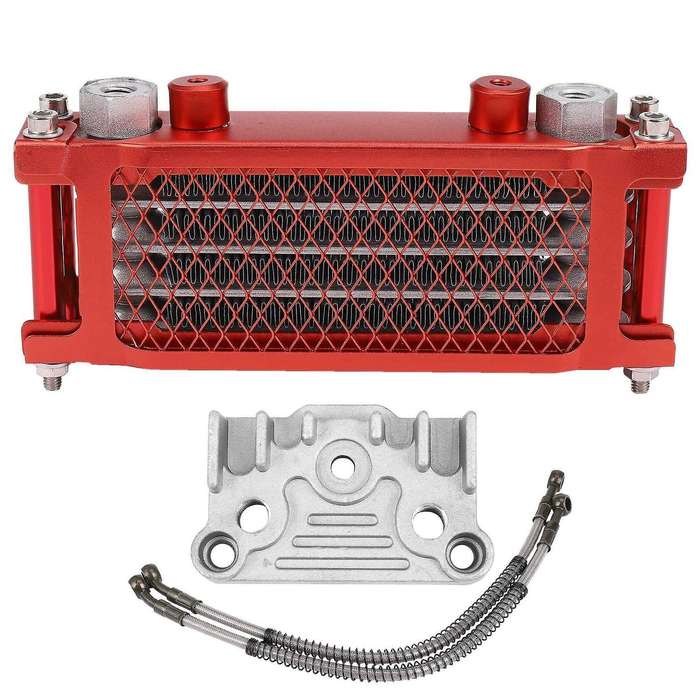 Motorcycle Engine Oil Radiator for Loncin Zongshen Shineray Yinxiang Bosuer Xmoto 50CC 70CC 90CC 110
