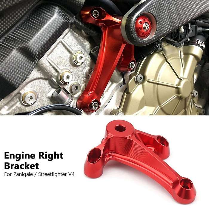 Motorcycle Engine Support Bracket for Streetfighter V4 Panigale Panigale V4 Engine Right Upper Brack