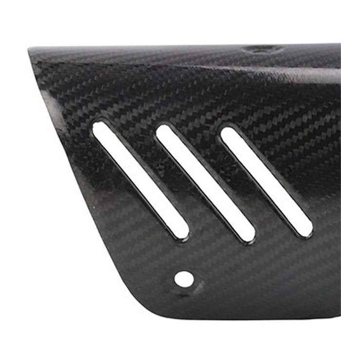 Motorcycle Exhaust Muffler Tube Escape Protection Guard Carbon Fiber Heat Shield Pipe Cover for R1 R