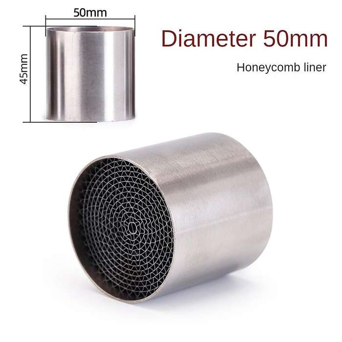 Motorcycle Exhaust Muffler DB Noise Sound Eliminator for , 50mm