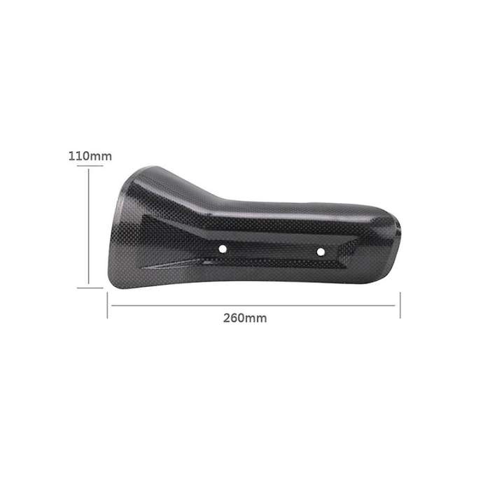 Motorcycle Exhaust Silence Escape Systems Link Pipe Muffler Carbon Cover for 250 390 Adventure 390 A