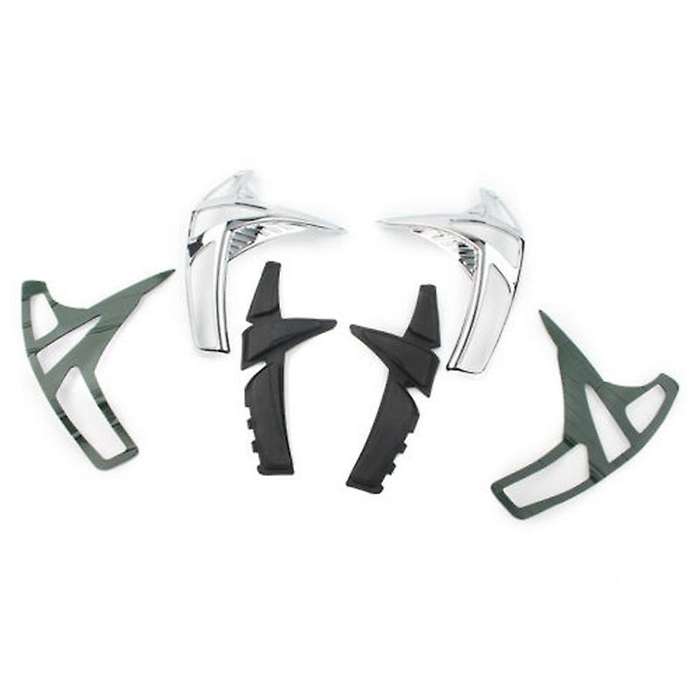 Motorcycle Fairing Sddlebag Protector Trim Cover for Gold Wing GL1800 1800 2001-2011 Chrome
