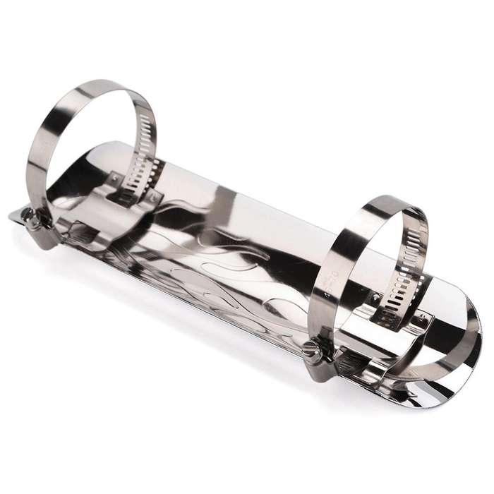 Motorcycle Flame Exhaust Muffler Pipe Heat Insulation Shield Insulation Cover for Chopper Thermal Si