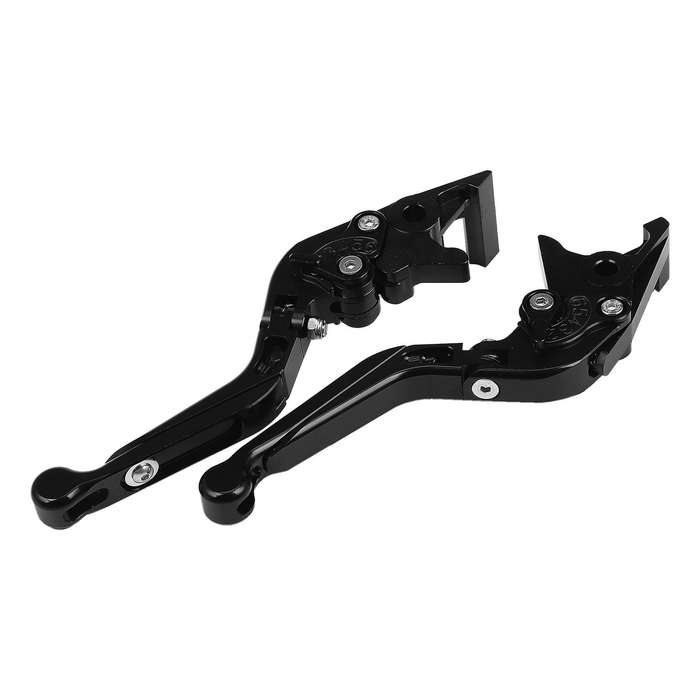 Motorcycle Folding Extendable Brake Clutch Levers for FORZA 125 250 300 2018-2020(Black)