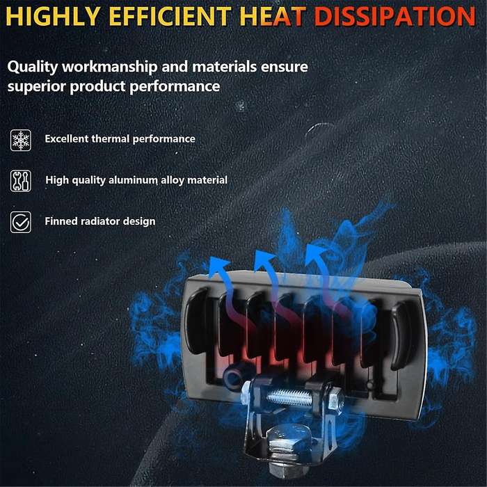 Motorcycle Fog Lights Warning Splash Light 6 Color Fog Lamps Led Spot Light Auxiliary Light Headligh