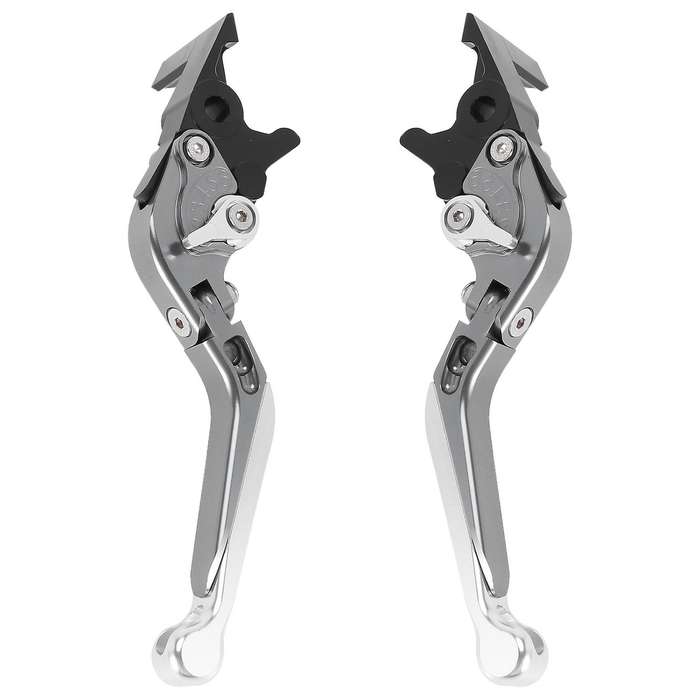 Motorcycle Folding Extendable Brake Clutch Levers for FORZA 125 250 300 2018-2020(Silver)