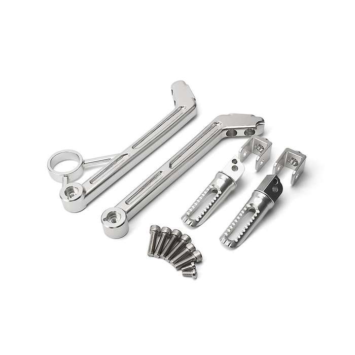 Motorcycle Footpegs Rear Passenger Foot Pegs Foot Rests Pedal Bracket for Rninet Rninet R Ninet R9t