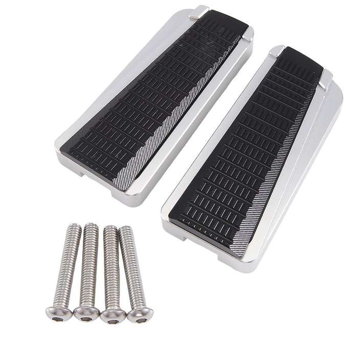 Motorcycle Fornt Foot Pegs Widen Footrest Pad Foot Rests Pedal for Voge Ds525x 525 X 525dsx 525 (bla