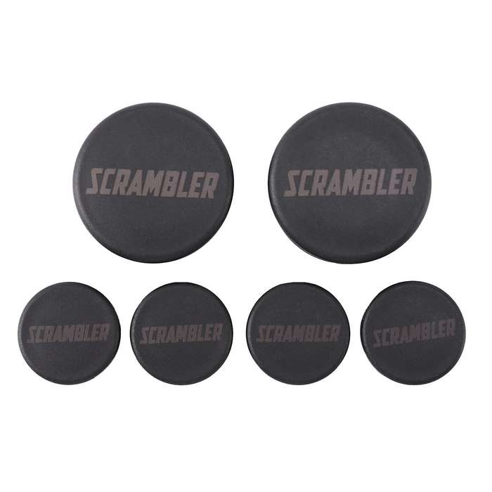 Motorcycle Frame Hole Cover Caps Plug Decorative Frame Cap for Scrambler 400 800 2014-2019