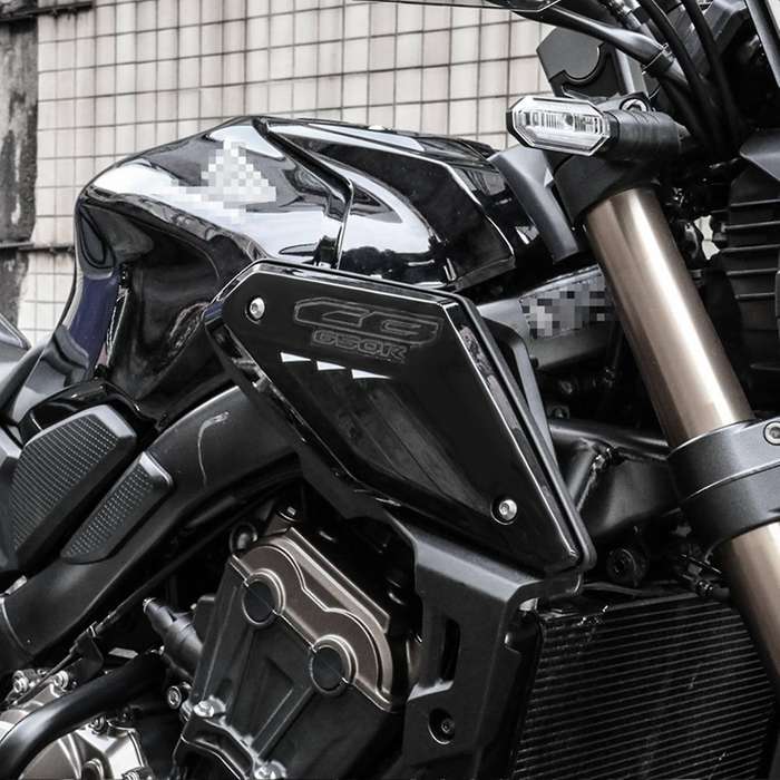Motorcycle Frame Side Panel Cover Protective Intake Pipe Protector Shell for CB650R 650R 2019 2020 2