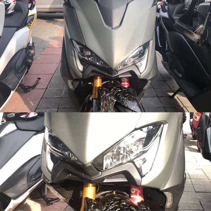 Motorcycle Front Aerodynamic Fairing Winglets Cover Protection Guards for T-MAX 530 2017-2020 T-MAX