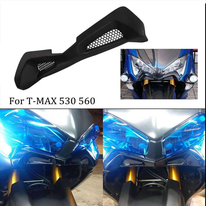 Motorcycle Front Aerodynamic Fairing Winglets Cover Protection Guards for T-MAX 530 2017-2020 T-MAX