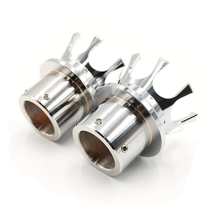 Motorcycle Front Axle Nut Covers Bolt Cap Chrome Crown Aluminum for XL883 XL1200 Touring V Rod CVO