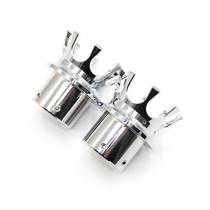 Motorcycle Front Axle Nut Covers Bolt Cap Chrome Crown Aluminum for XL883 XL1200 Touring V Rod CVO