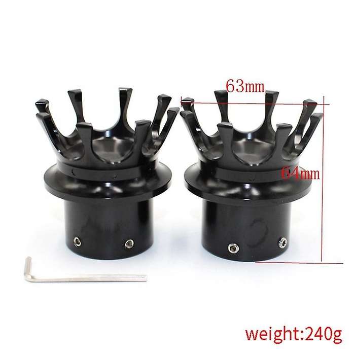 Motorcycle Front Axle Nut Covers Bolt Cap Aluminum for XL883 XL1200 Touring V Rod CVO