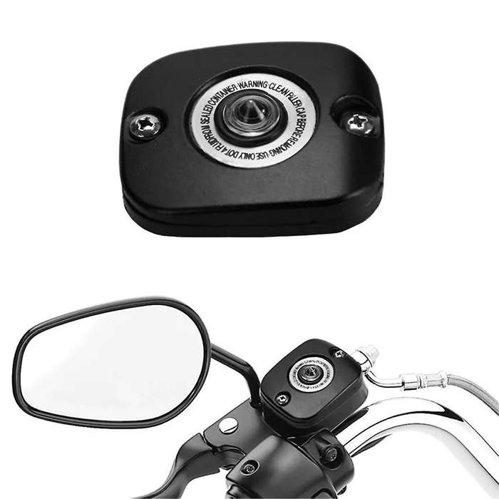 Motorcycle Front Brake Master Cylinder Cover for Softail Fat Boy Touring Road Trike Xl