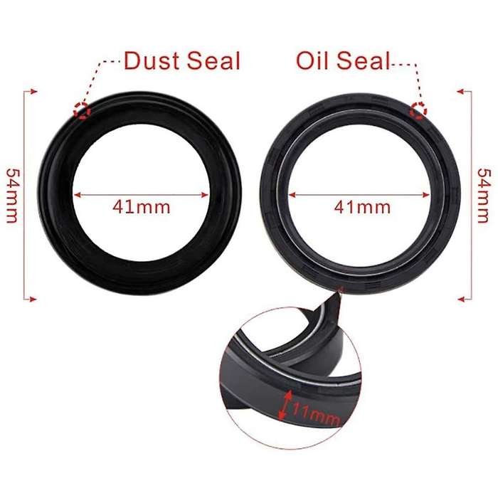 Motorcycle Front Compatiblek Oil Seal and Dust Seal Compatible CB-1 CB1 CB400 CBR400 CB750 HORNET 25