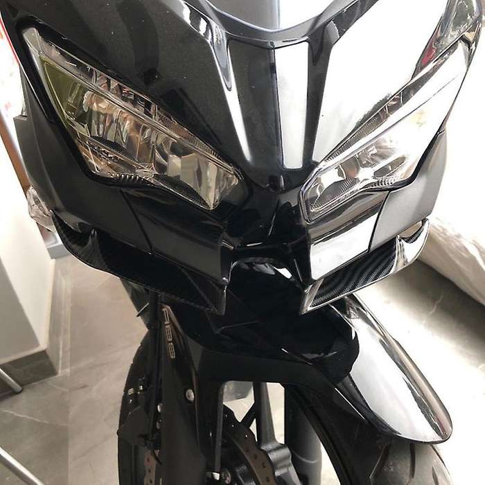 Motorcycle Front Fairing Aerodynamic Winglet for 250 400 2018-2020 Carbon Look