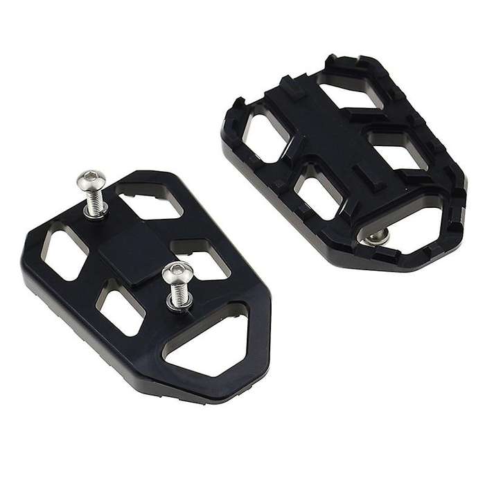 Motorcycle Front Footpegs Foot Pedal for DL1000 V-STROM 650XT 650 V-STROM 1000 1000XT 2006-2020(Blac