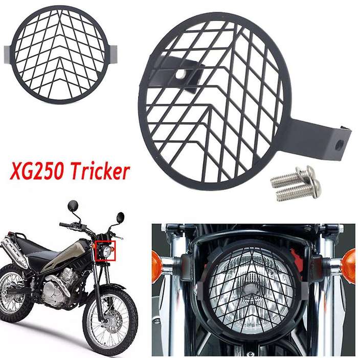 Motorcycle Front Headlight Protector Grill Cover Head Light Mesh Grill for XG 250 XG250 Tricker 2014