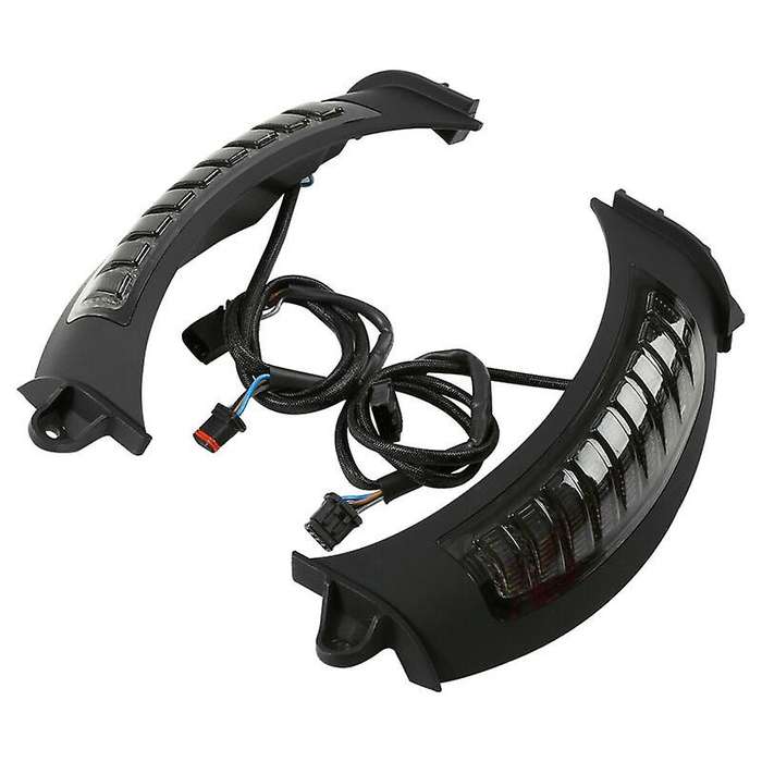 Motorcycle Front Headlight Side Indicator Led Turn Signal Light Lamp with DRL for Road Glide 2015-20