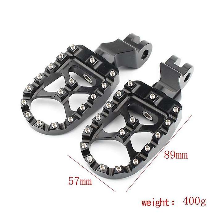 Motorcycle Front Pedals Wide Footpegs Footrests for Bonneville T100 T900 2001-2015
