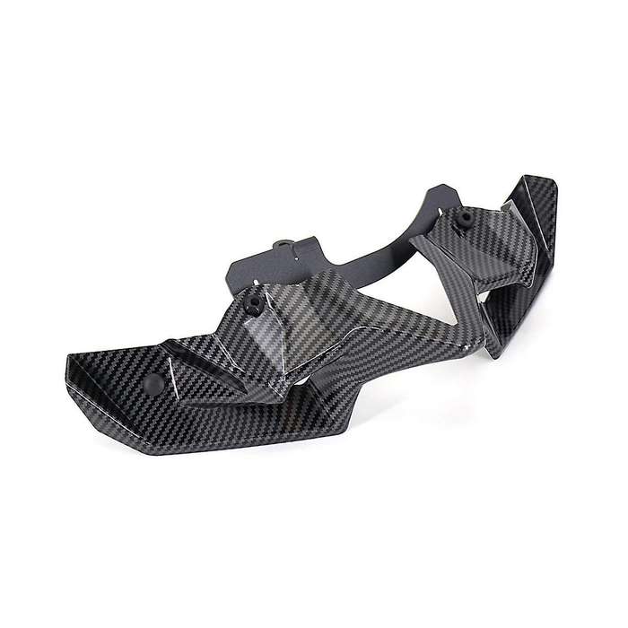 Motorcycle Front Spoiler Winglet Aerodynamic Wing Kit Spoiler for Z900 2020 2021 22(carbon Fiber Pat