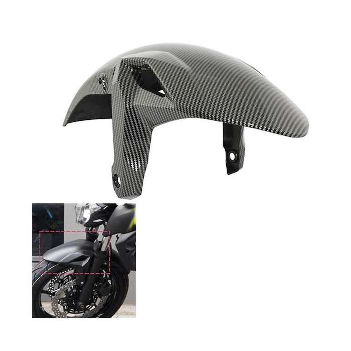Motorcycle Front Wheel Mudguard Mud Flap Motocross Splash Guard for Ninja Z650 2017-2020