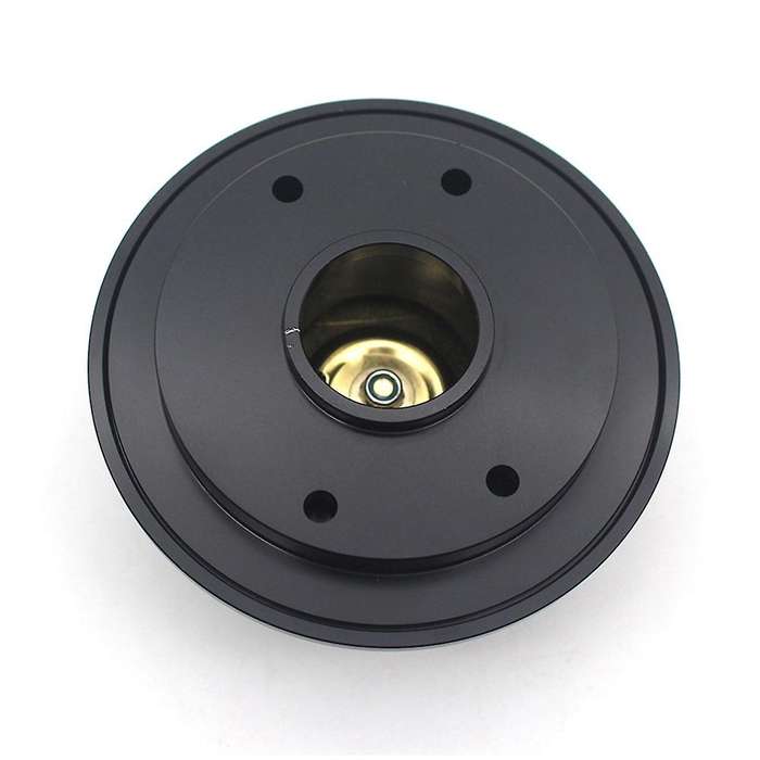 Motorcycle Fuel Filler Door Cover Gas Fuel Tank Cap Cover Suit for  R9T 2014-2018(Black)
